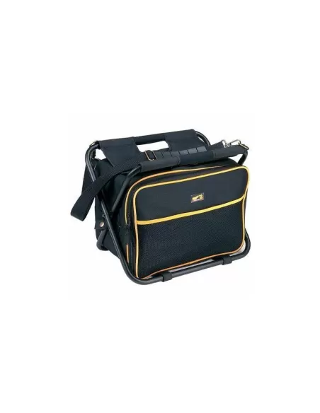 Bolsa de herramientas asiento Iori 41x28x33 cm negro y amarillo